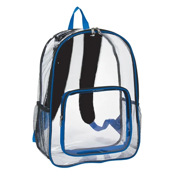 6" x 18" x 13" clear EVA and polyester backpack with... from ASI 61125 Hit Promotional Products / Hit®