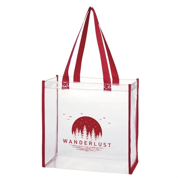 6" x 12" x 12" clear EVA tote bag with 22"... from ASI 61125 Hit Promotional Products / Hit®
