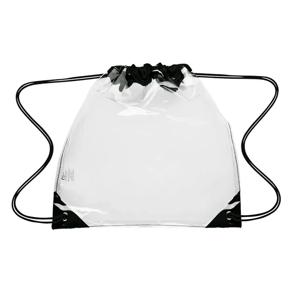 12" x 12" clear EVA drawstring backpack.... from ASI 61125 Hit Promotional Products / Hit®