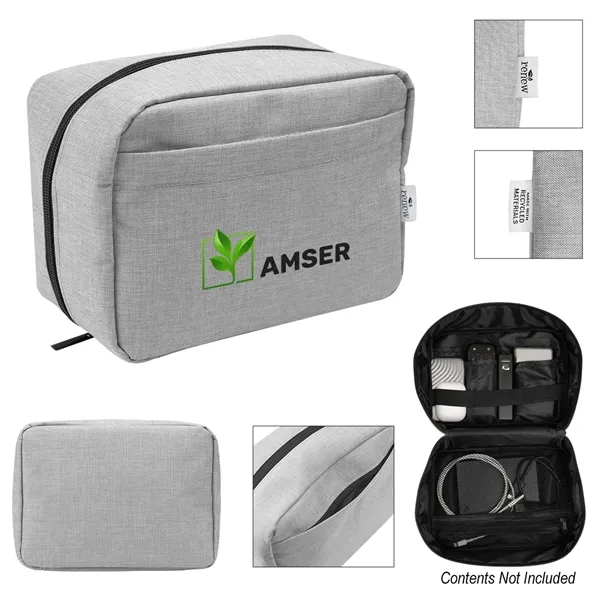 Habitat rPET Heathered Tech Pouch... from ASI 61125 Hit Promotional Products / Hit®