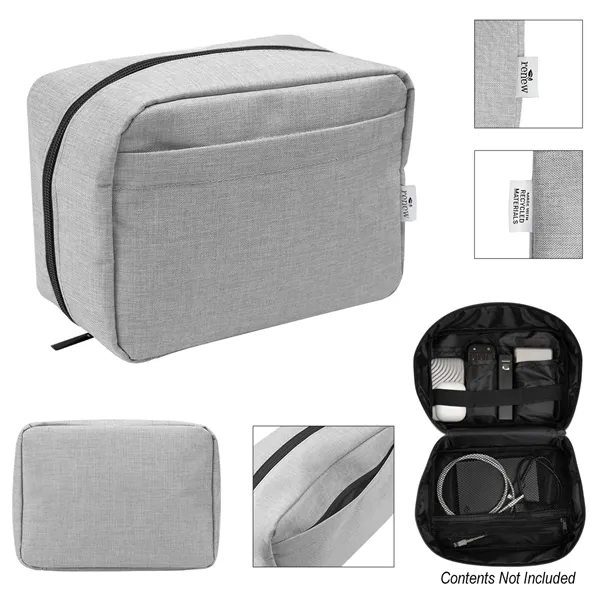 Habitat rPET Heathered Tech Pouch... from ASI 61125 Hit Promotional Products / Hit®
