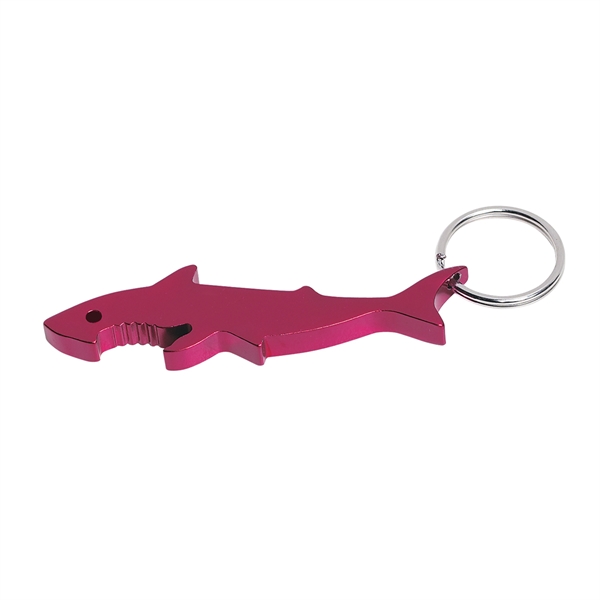 Shark Bottle Opener Key Ring.  Approx. Size:  3".... from ASI 61125 Hit Promotional Products / Hit®