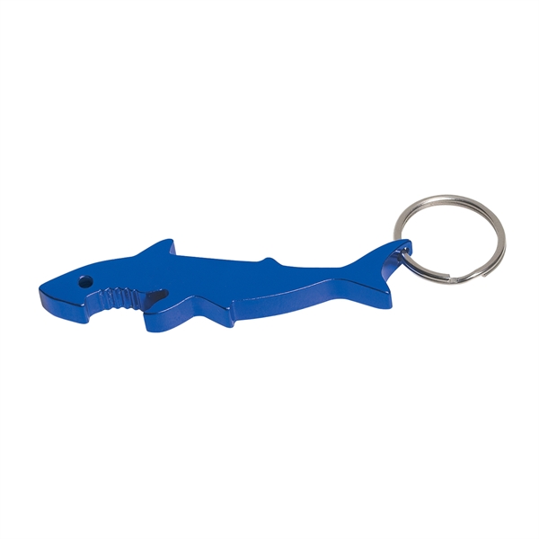 Shark Bottle Opener Key Ring.  Approx. Size:  3".... from ASI 61125 Hit Promotional Products / Hit®