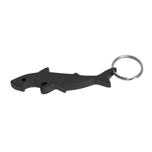 Shark Bottle Opener Key Ring.  Approx. Size:  3".... from ASI 61125 Hit Promotional Products / Hit®