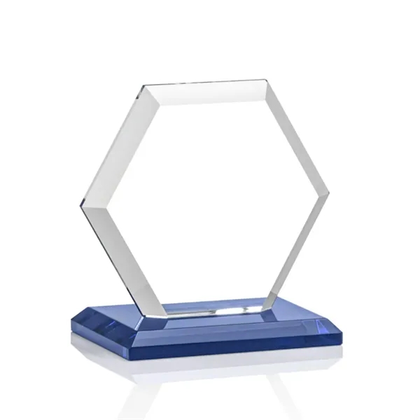 The Barnett Award features a beautifully beveled Starfire Crystal Hexagon mounted... from ASI 84592 St Regis Group / St Regis