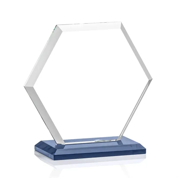 The Barnett Award features a beautifully beveled Starfire Crystal Hexagon mounted... from ASI 84592 St Regis Group / St Regis