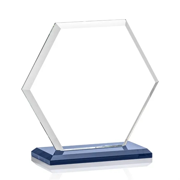 The Barnett Award features a beautifully beveled Starfire Crystal Hexagon mounted... from ASI 84592 St Regis Group / St Regis