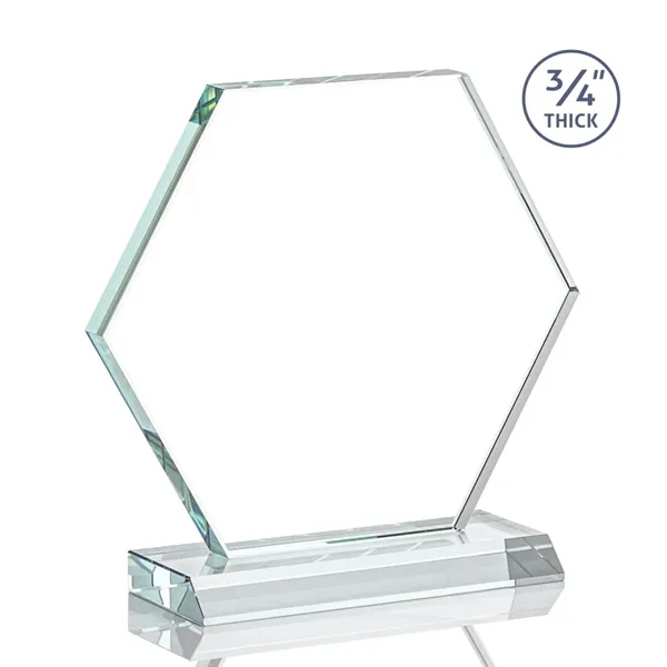 The Pickering VividPrint™ Starfire Crystal Award features a brilliant 0.75” thick... from ASI 84592 St Regis Group / St Regis