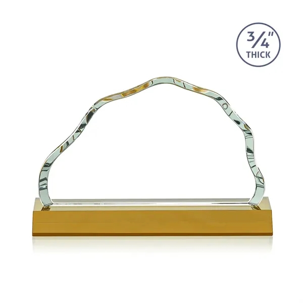 The Starfire Crystal Highbridge VividPrint™ Award is a magnificent... from ASI 84592 St Regis Group / St Regis