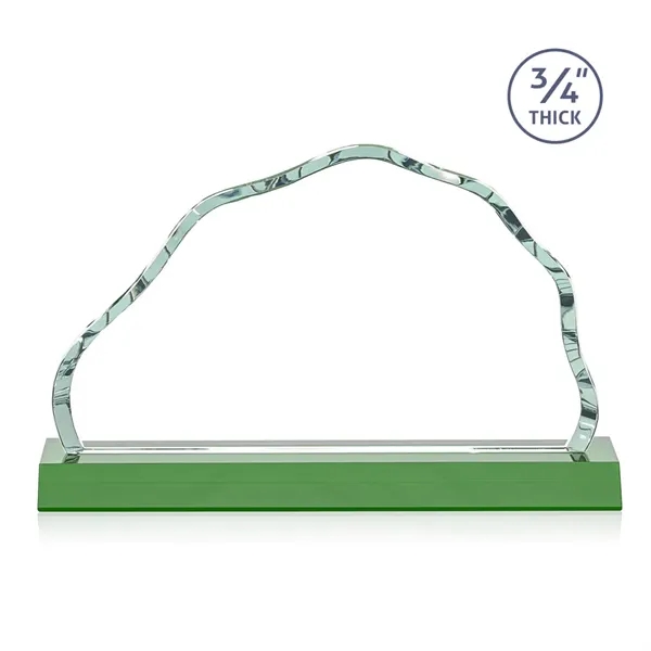 The Starfire Crystal Highbridge VividPrint™ Award is a magnificent... from ASI 84592 St Regis Group / St Regis