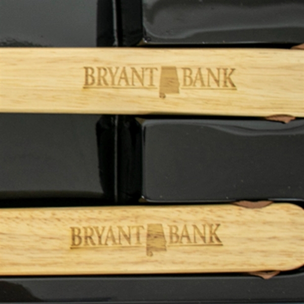 Three-piece BBQ set with wood handles that includes a turner, fork... from ASI 38120 Ball Pro / Diversified Quality Kitchenware