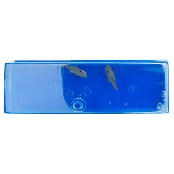 Liquid wave paperweight with shark motif.... from ASI 34415 Alpi International LTD