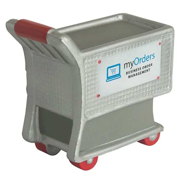 Shopping cart shaped stress reliever.... from ASI 34415 Alpi International LTD