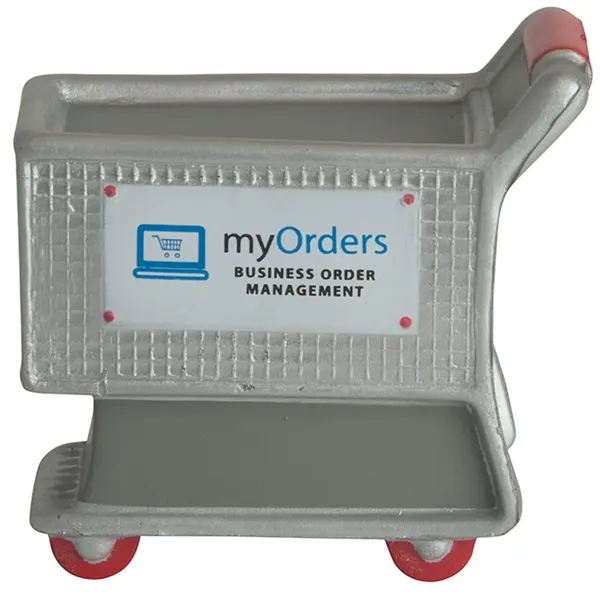 Shopping cart shaped stress reliever.... from ASI 34415 Alpi International LTD