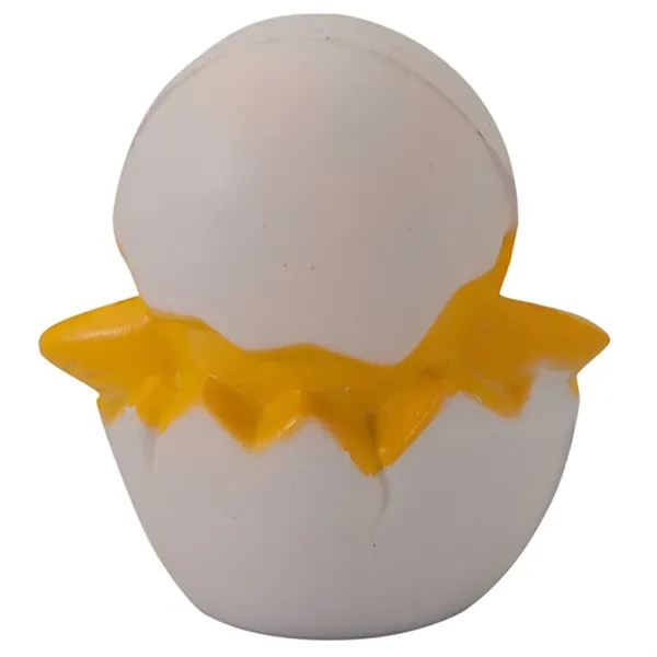 3" x 2.5" chicken-in-egg stress reliever.... from ASI 34415 Alpi International LTD