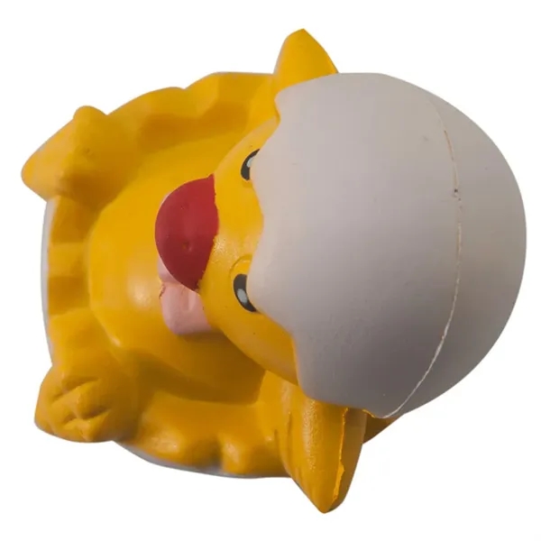 3" x 2.5" chicken-in-egg stress reliever.... from ASI 34415 Alpi International LTD
