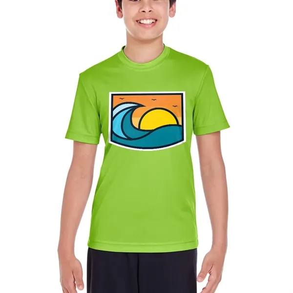 Youth performance t-shirt made of 100% polyester interlock.... from ASI 39552 BEL Promo