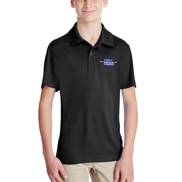 Youth performance polo shirt made with pre-shrunk, soft-washed, garment-dyed fabric.... from ASI 39552 BEL Promo