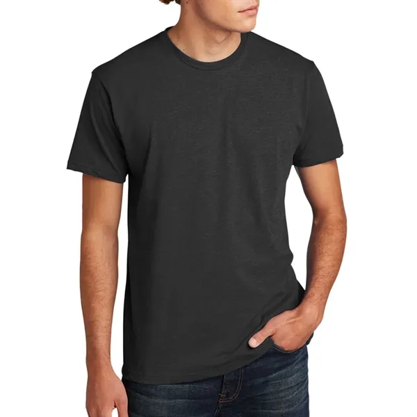 Men's CVC crew shirt made of 60% combed cotton/40% polyester jersey.... from ASI 39552 BEL Promo