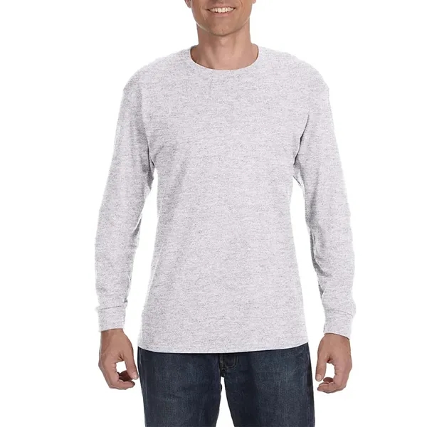 Adult long sleeve t-shirt made with 100% preshrunk cotton.... from ASI 39552 BEL Promo