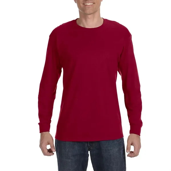 Adult long sleeve t-shirt made with 100% preshrunk cotton.... from ASI 39552 BEL Promo