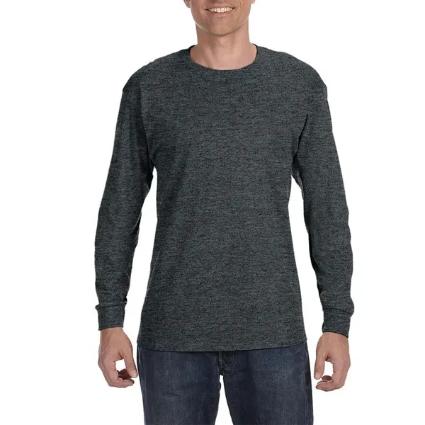 Adult long sleeve t-shirt made with 100% preshrunk cotton.... from ASI 39552 BEL Promo