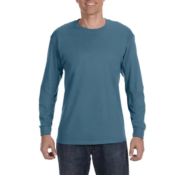 Adult long sleeve t-shirt made with 100% preshrunk cotton.... from ASI 39552 BEL Promo