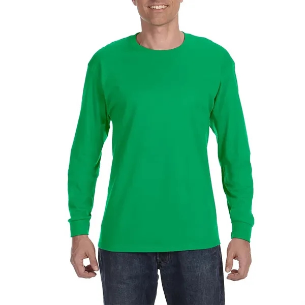 Adult long sleeve t-shirt made with 100% preshrunk cotton.... from ASI 39552 BEL Promo