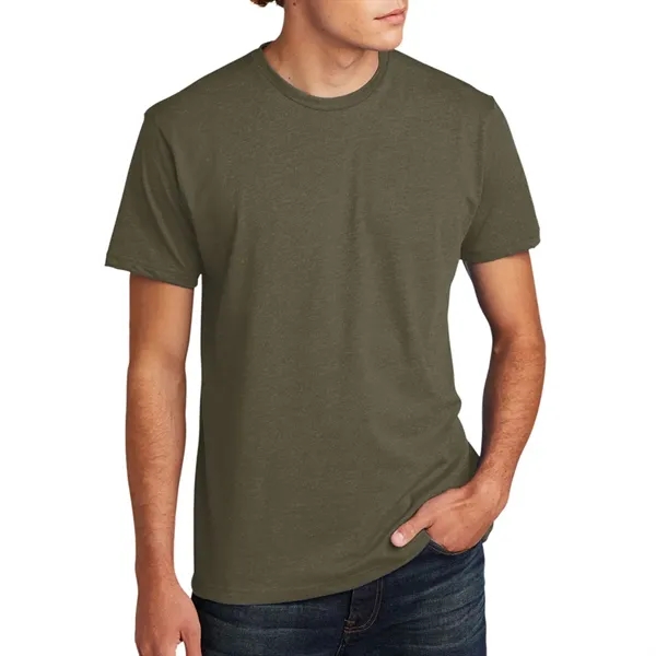 Men's CVC crew shirt made of 60% combed cotton/40% polyester jersey.... from ASI 39552 BEL Promo