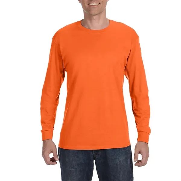 Adult long sleeve t-shirt made with 100% preshrunk cotton.... from ASI 39552 BEL Promo
