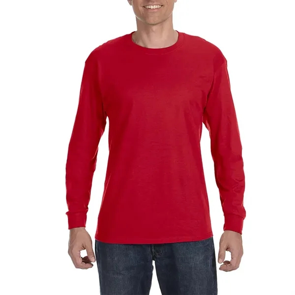 Adult long sleeve t-shirt made with 100% preshrunk cotton.... from ASI 39552 BEL Promo