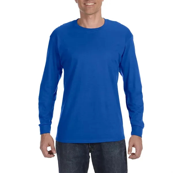 Adult long sleeve t-shirt made with 100% preshrunk cotton.... from ASI 39552 BEL Promo