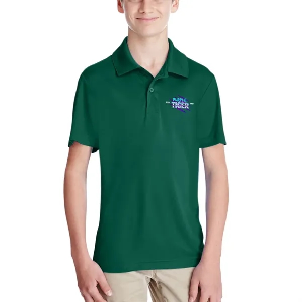 Youth performance polo shirt made with pre-shrunk, soft-washed, garment-dyed fabric.... from ASI 39552 BEL Promo
