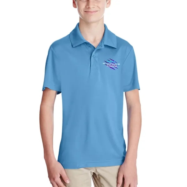 Youth performance polo shirt made with pre-shrunk, soft-washed, garment-dyed fabric.... from ASI 39552 BEL Promo
