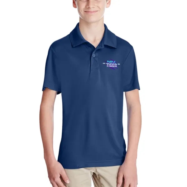 Youth performance polo shirt made with pre-shrunk, soft-washed, garment-dyed fabric.... from ASI 39552 BEL Promo
