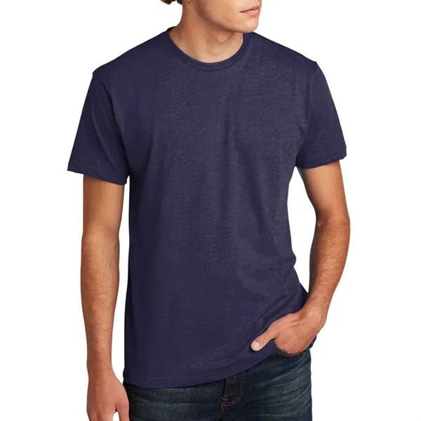 Men's CVC crew shirt made of 60% combed cotton/40% polyester jersey.... from ASI 39552 BEL Promo