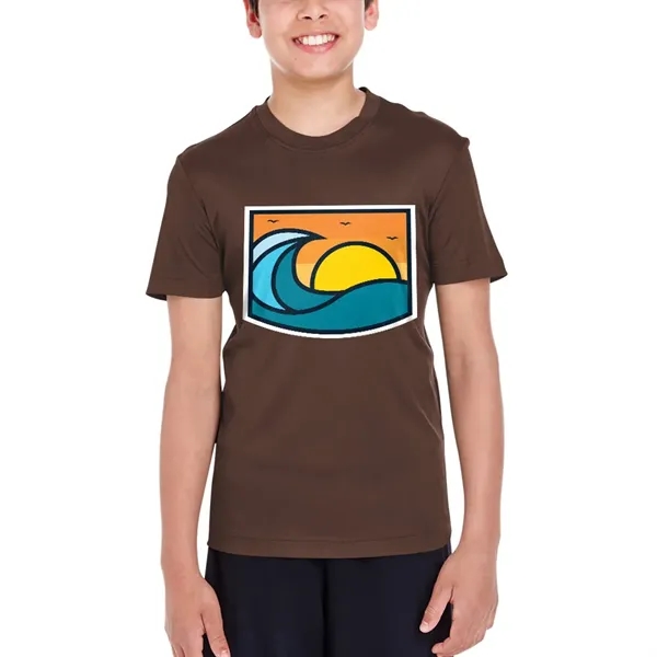 Youth performance t-shirt made of 100% polyester interlock.... from ASI 39552 BEL Promo