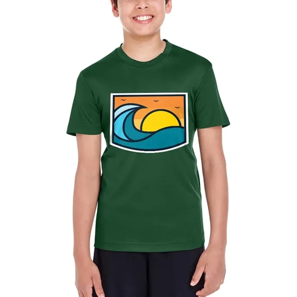 Youth performance t-shirt made of 100% polyester interlock.... from ASI 39552 BEL Promo