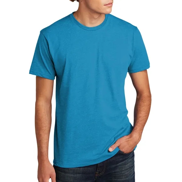 Men's CVC crew shirt made of 60% combed cotton/40% polyester jersey.... from ASI 39552 BEL Promo