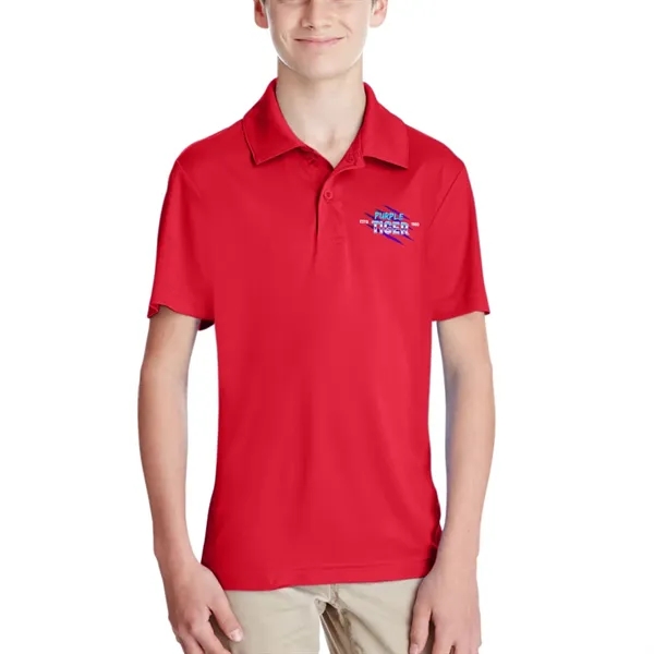 Youth performance polo shirt made with pre-shrunk, soft-washed, garment-dyed fabric.... from ASI 39552 BEL Promo