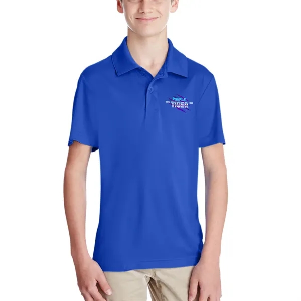 Youth performance polo shirt made with pre-shrunk, soft-washed, garment-dyed fabric.... from ASI 39552 BEL Promo