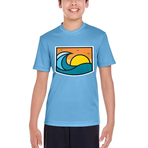 Youth performance t-shirt made of 100% polyester interlock.... from ASI 39552 BEL Promo