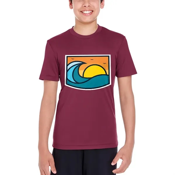 Youth performance t-shirt made of 100% polyester interlock.... from ASI 39552 BEL Promo