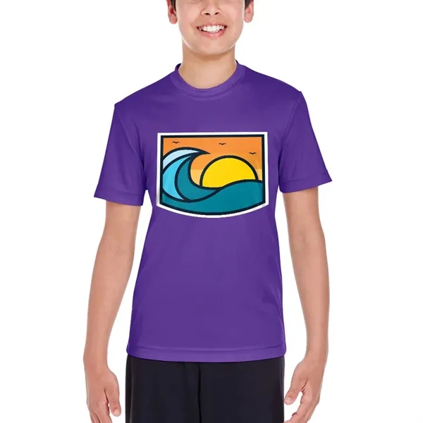 Youth performance t-shirt made of 100% polyester interlock.... from ASI 39552 BEL Promo