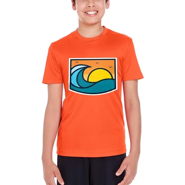 Youth performance t-shirt made of 100% polyester interlock.... from ASI 39552 BEL Promo