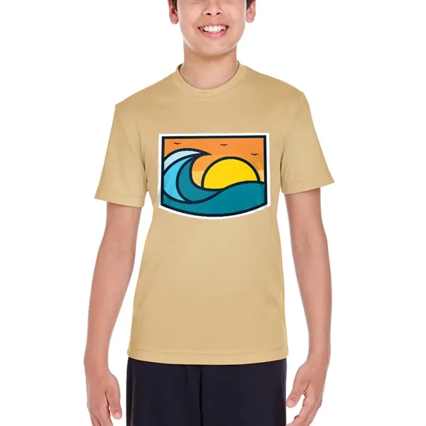 Youth performance t-shirt made of 100% polyester interlock.... from ASI 39552 BEL Promo