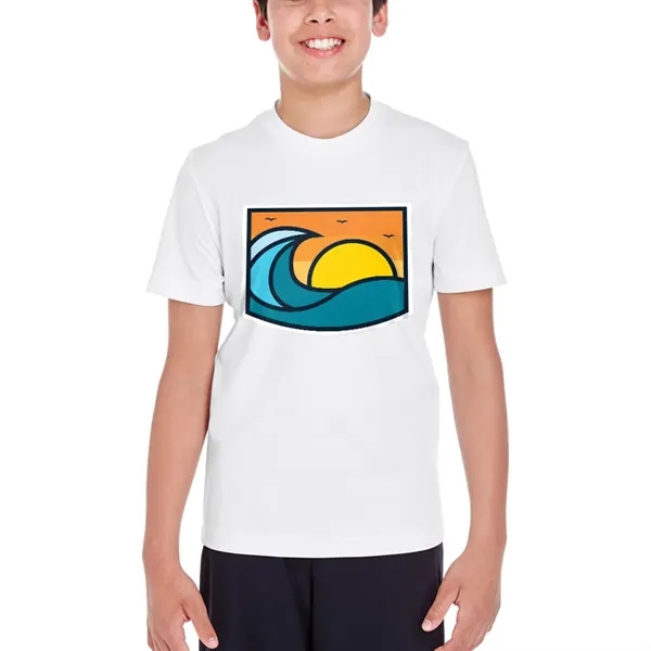 Youth performance t-shirt made of 100% polyester interlock.... from ASI 39552 BEL Promo