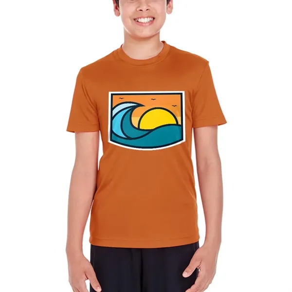 Youth performance t-shirt made of 100% polyester interlock.... from ASI 39552 BEL Promo