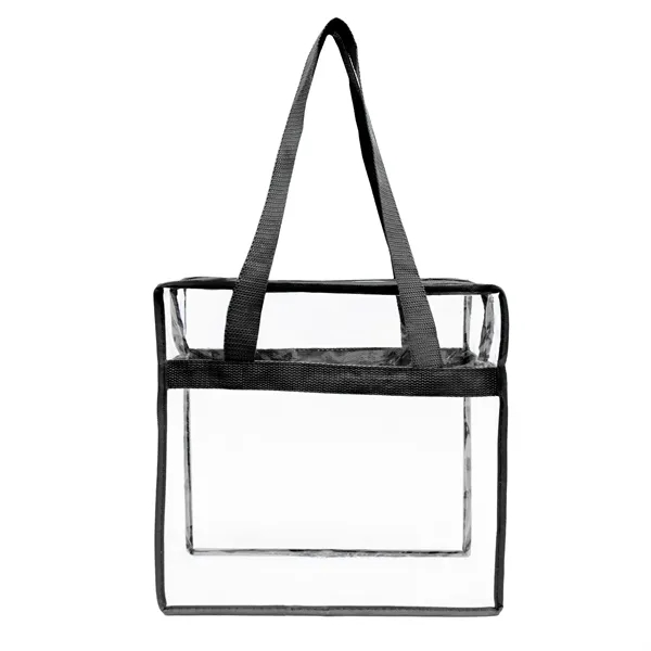12" x 12" x 8" clear PVC stadium security tote with... from ASI 37980 Bagworld