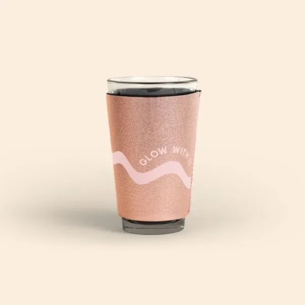 This simple tapered neoprene sleeve fits our standard 16oz. Pint Glass.... from ASI 74710 Numo